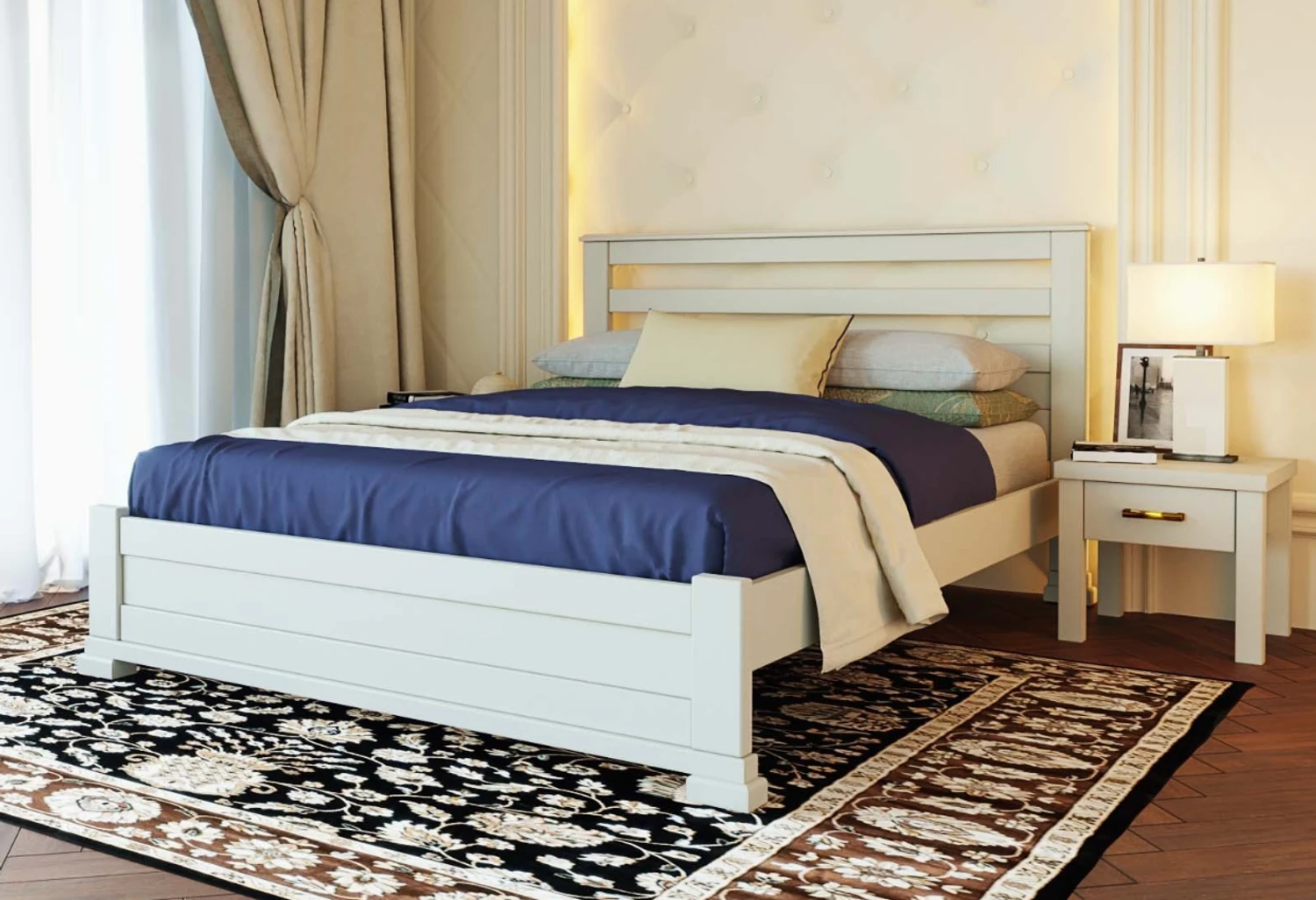 How to choose a double bed for a bedroom