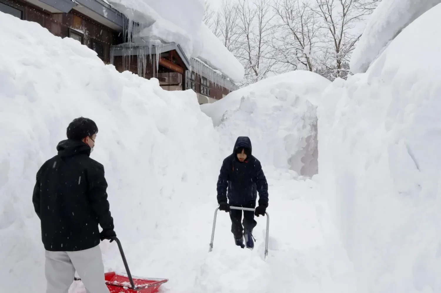 Snowfalls in Japan: death toll rises to 35, snow cover exceeds 2, and in some places 4 meters