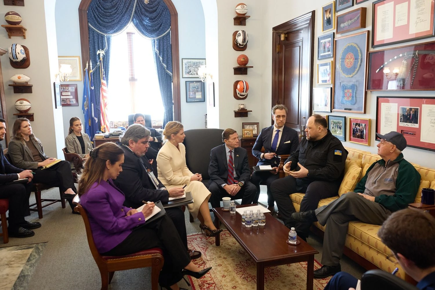 "Hellish sanctions": Stefanchuk in the US discussed with Graham and Blumenthal means of influencing Russia