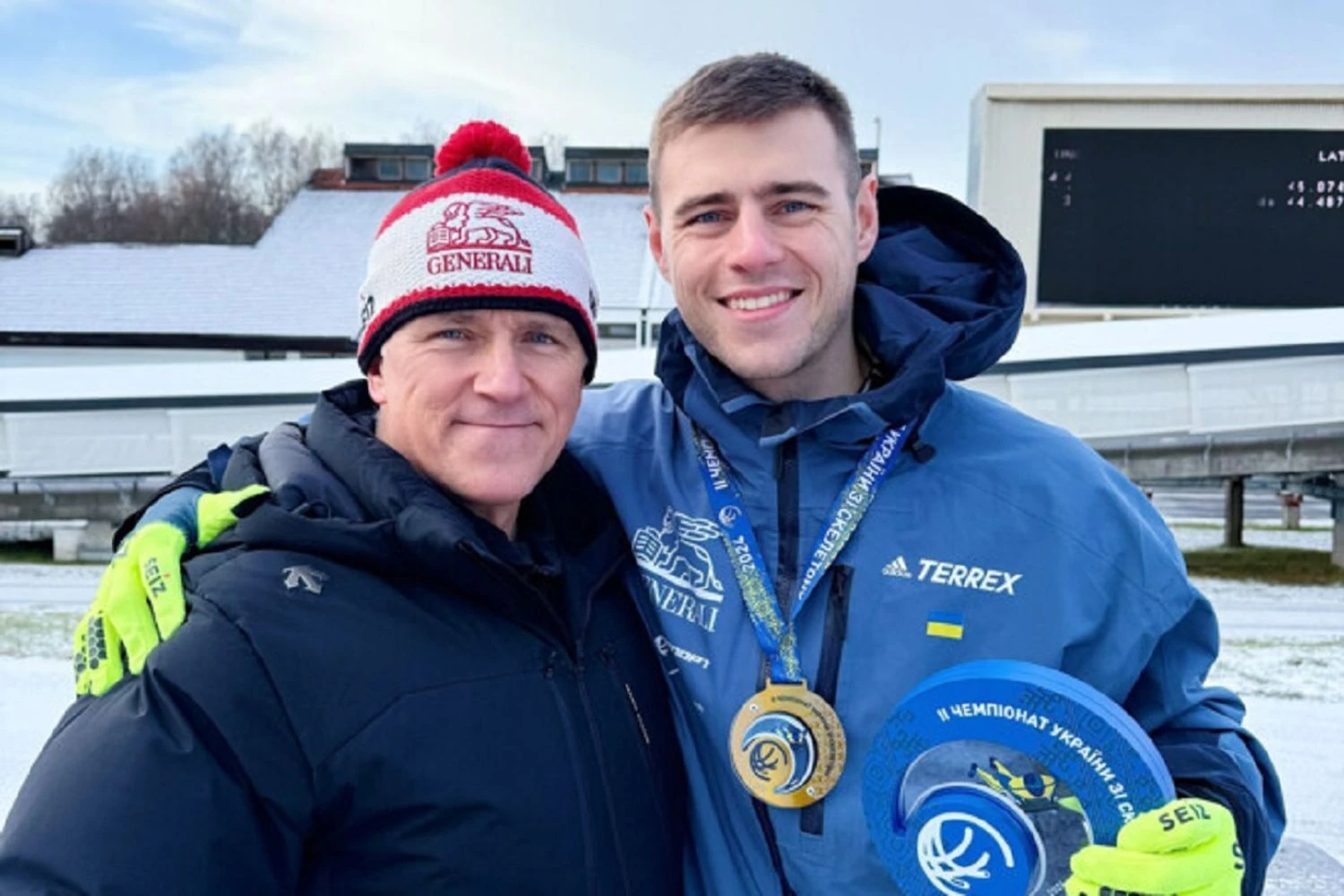 "Joyful moment": father and coach of skeleton racer and flag bearer Vladyslav Heraskevych on impressions from the opening ceremony of the 2026 Olympics, support for Ukraine, and team ambitions