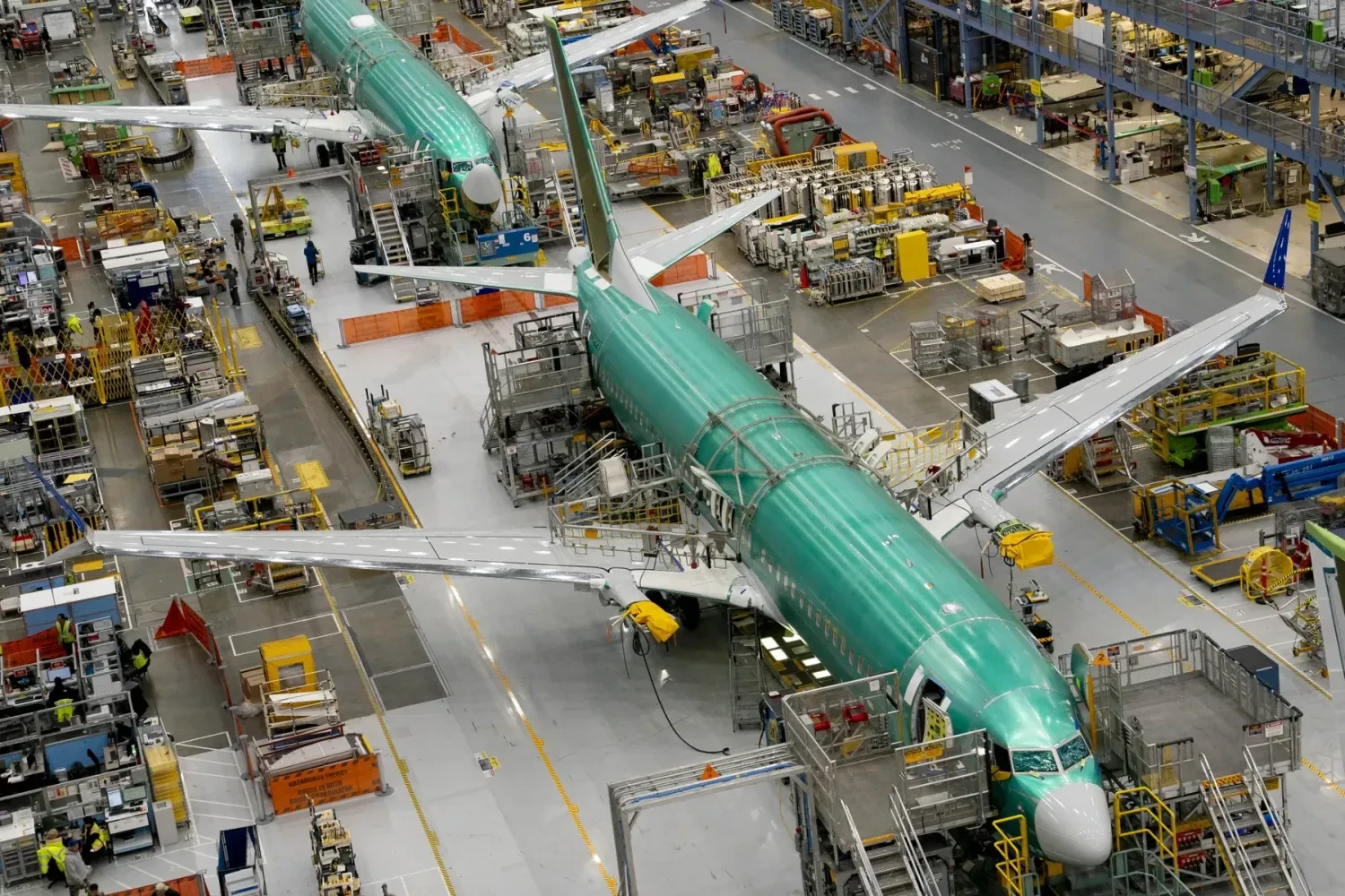 Boeing plans record 737 aircraft production ramp-up to 63 units per ...