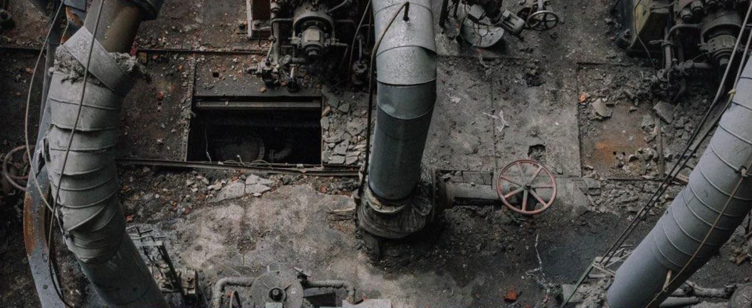 Russians attacked DTEK TPP on February 12, the station's equipment suffered significant damage