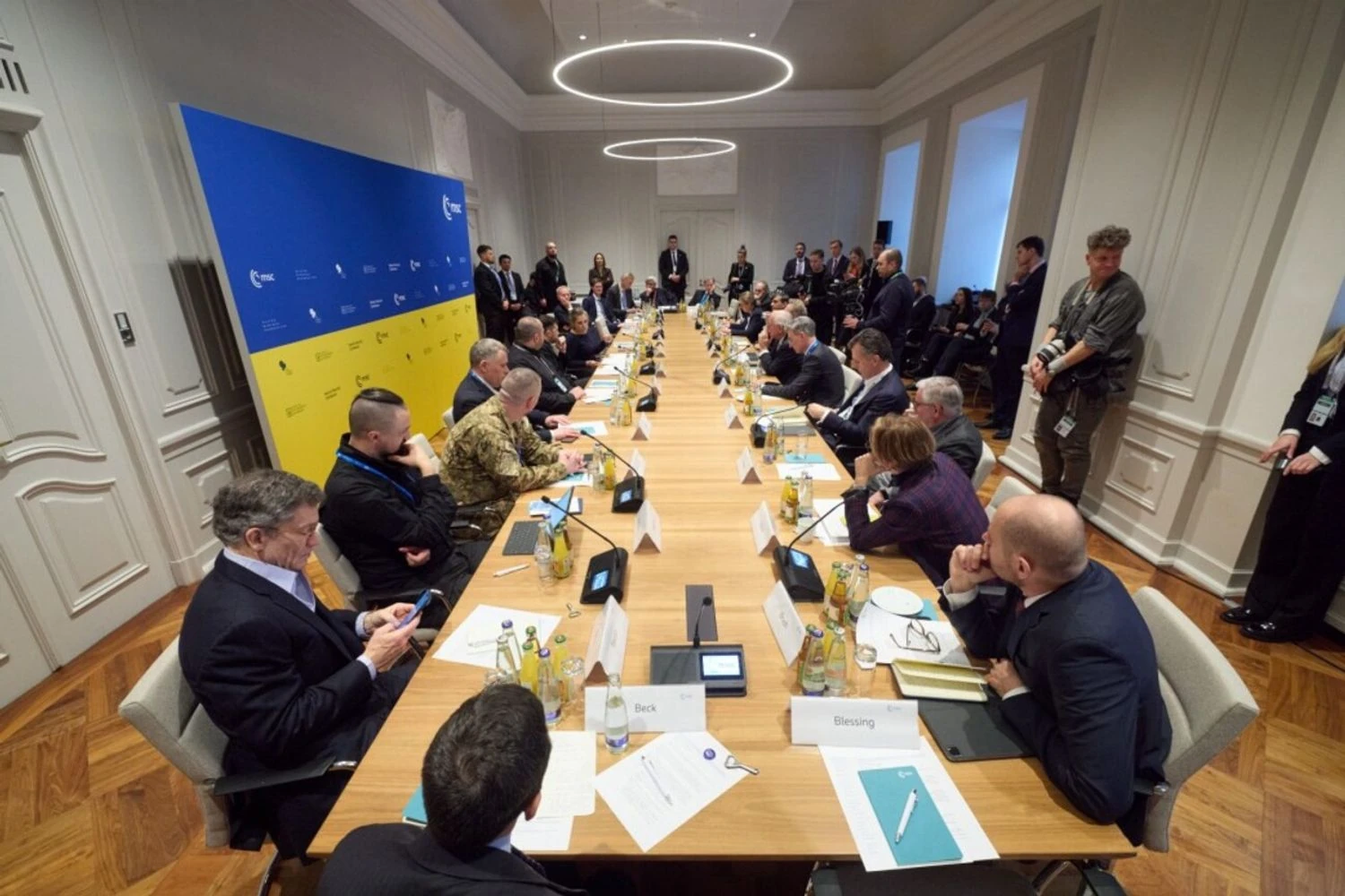 Zelenskyy met with leaders of global investment companies in Munich
