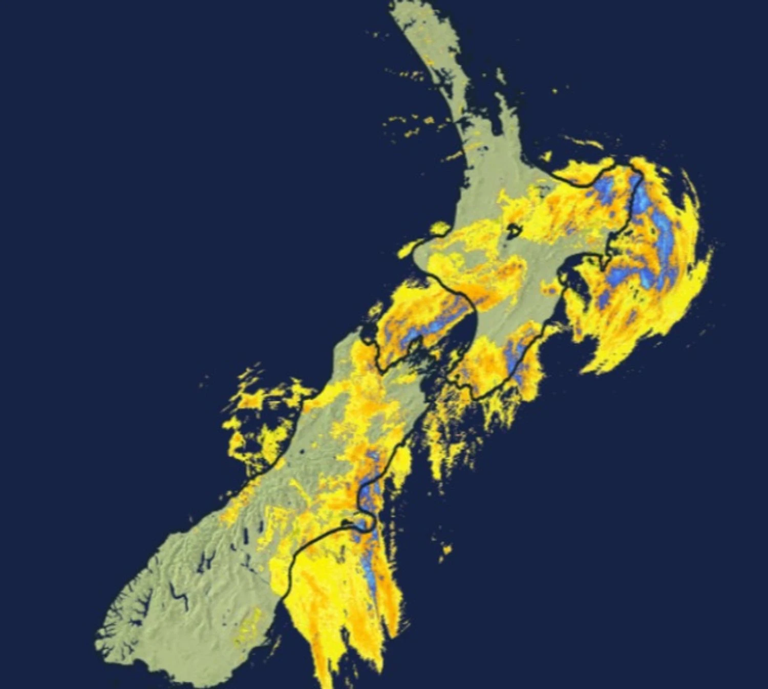 Powerful storm in New Zealand leaves thousands without power and paralyzes air travel