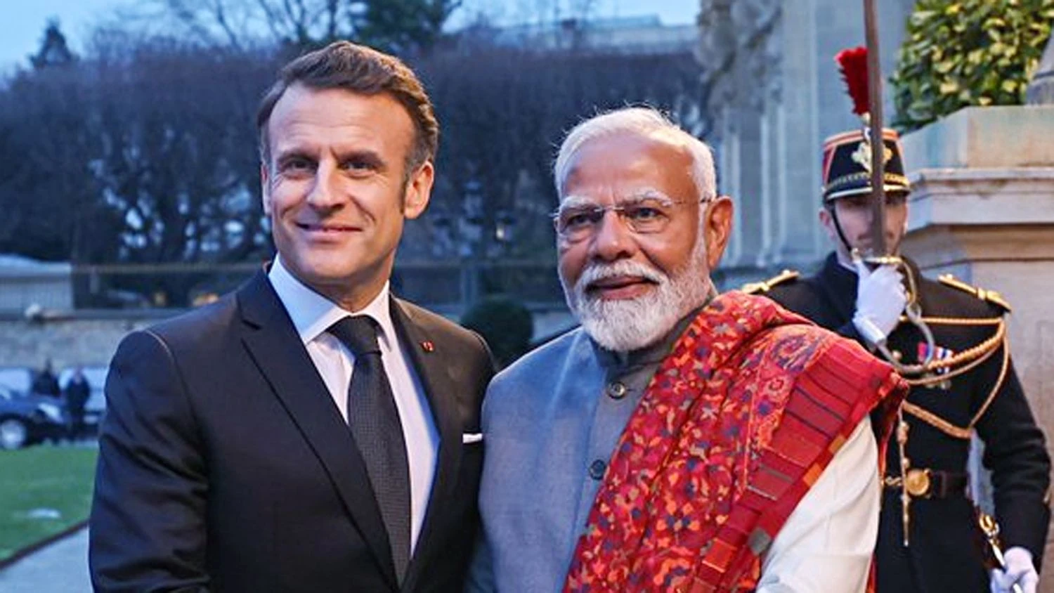 Macron arrives in India to meet Modi, focused on fighter jet deal