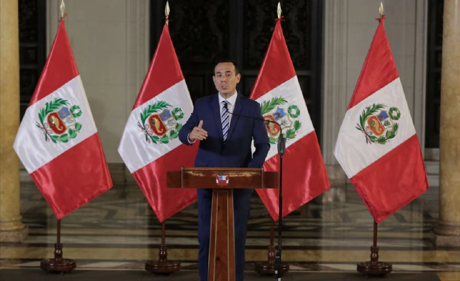 Peruvian Parliament removes interim president José Geri from office