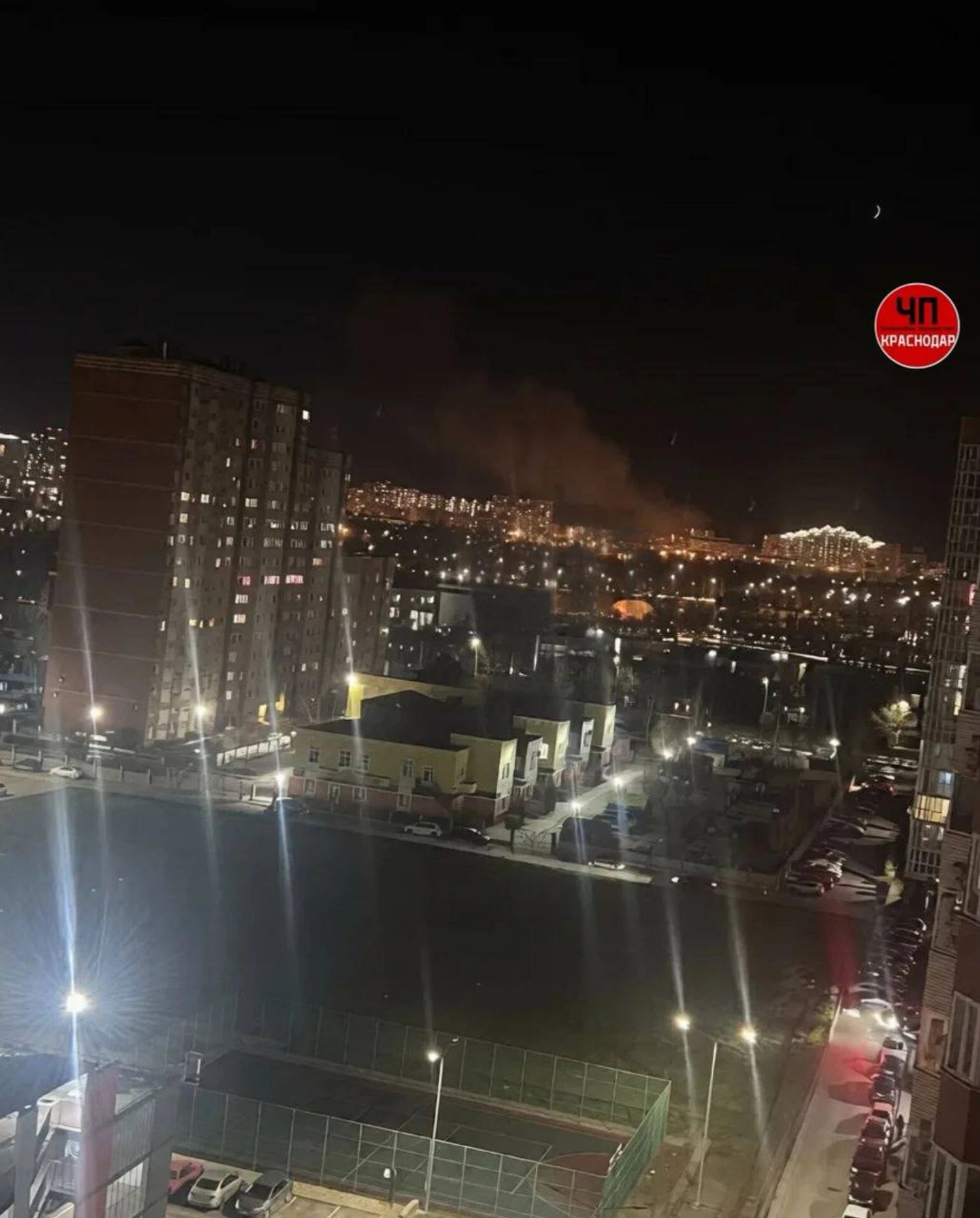 Explosions heard in Russia's Krasnodar, airport suspends operations