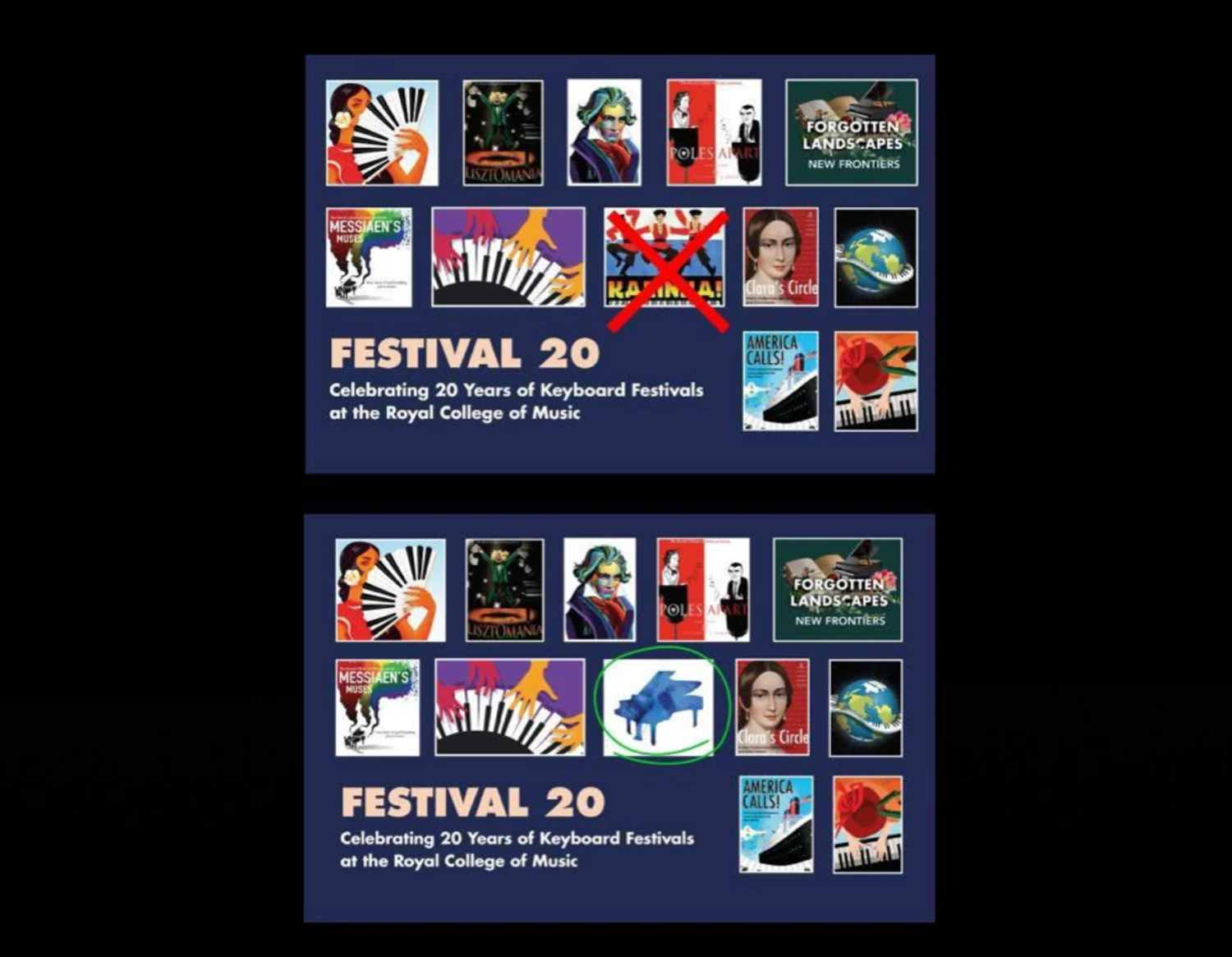 The Royal College of Music in London posted a mention of a Russian festival. Ukrainians achieved its removal