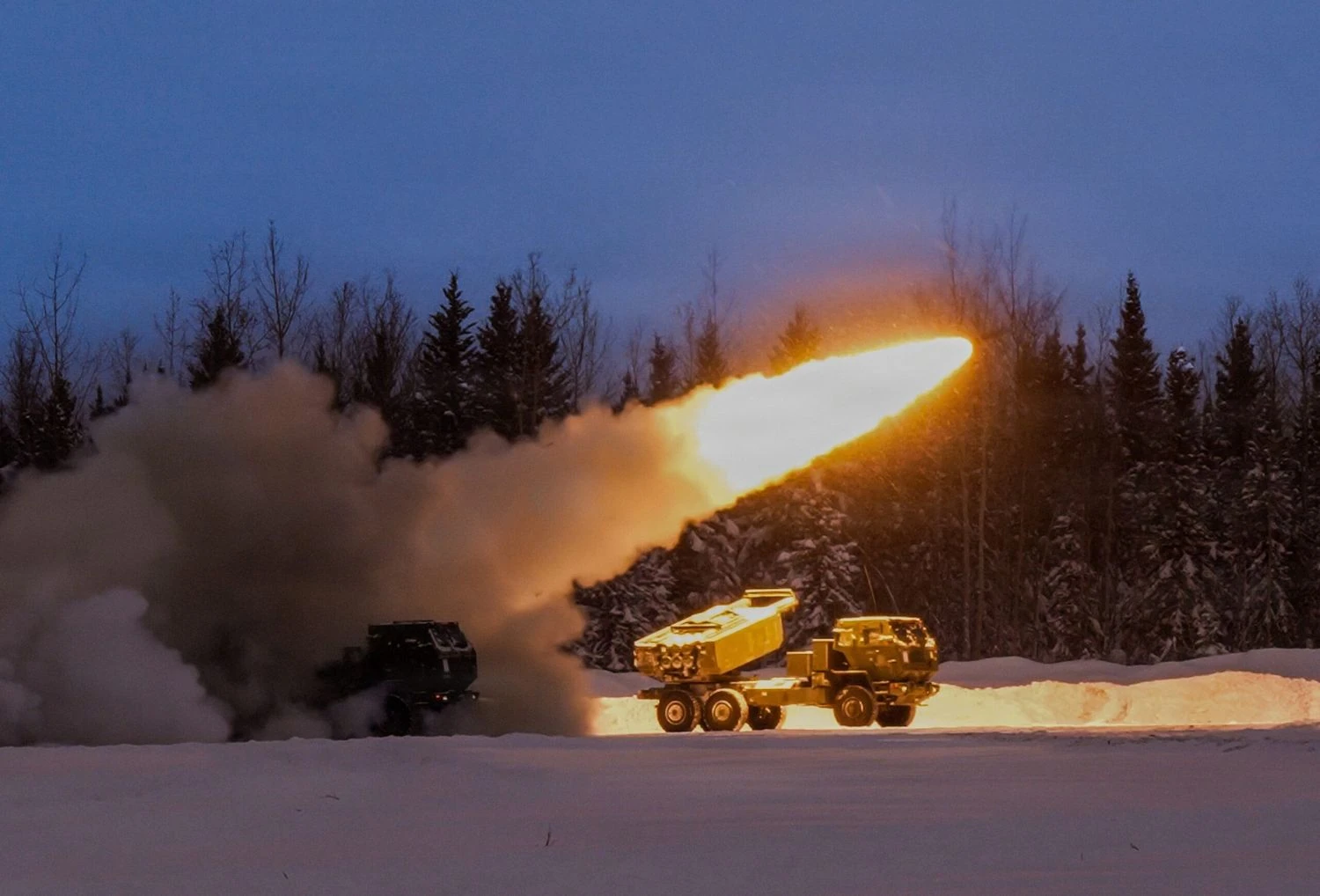 The US Army conducted HIMARS system tests in extreme Arctic conditions during exercises in Alaska