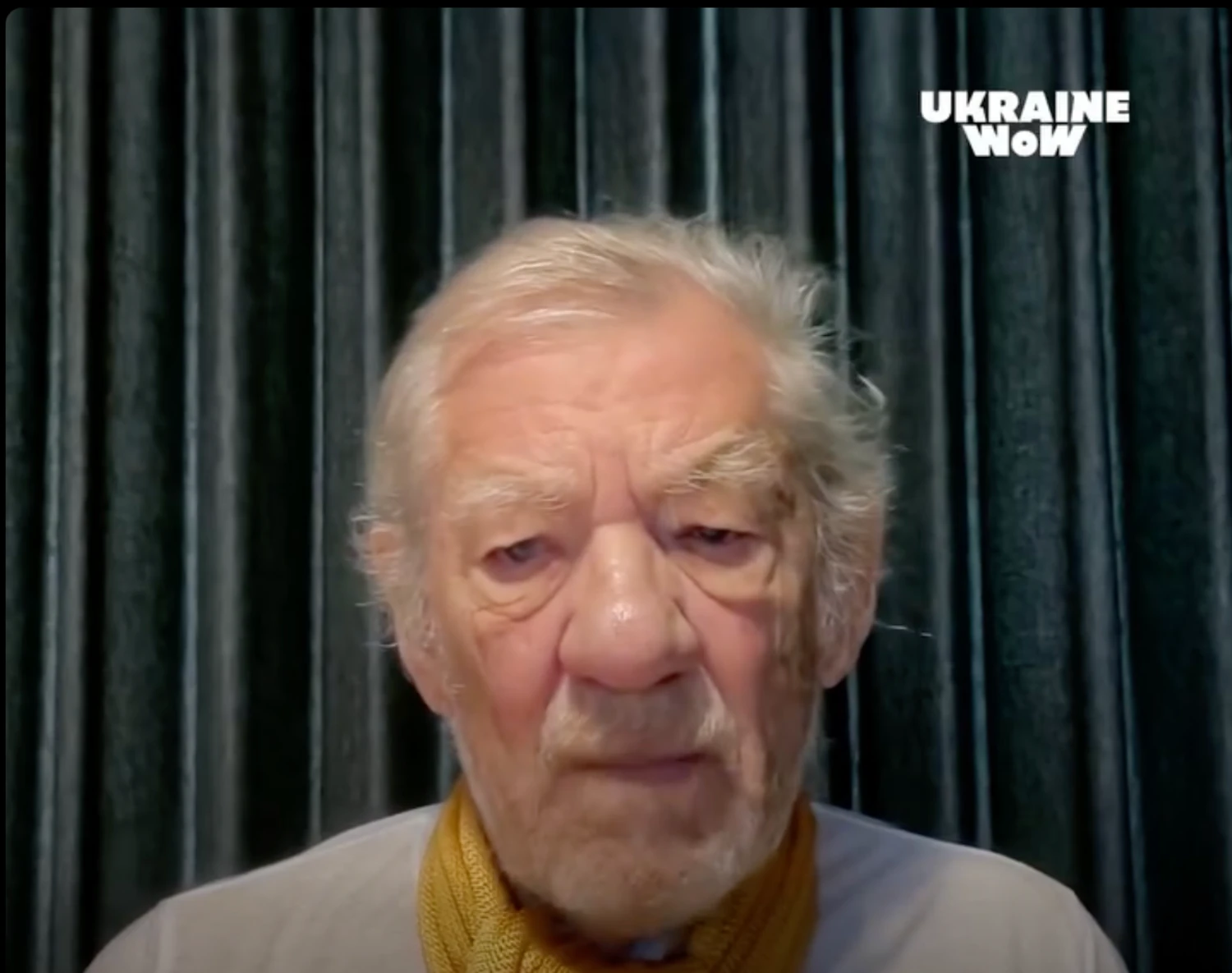 British actor who played Gandalf read a poem by Ukrainian soldier and poet Artur Dron