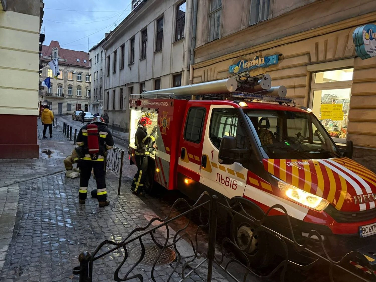 Gas explosion in a residential building in Lviv, two people injured