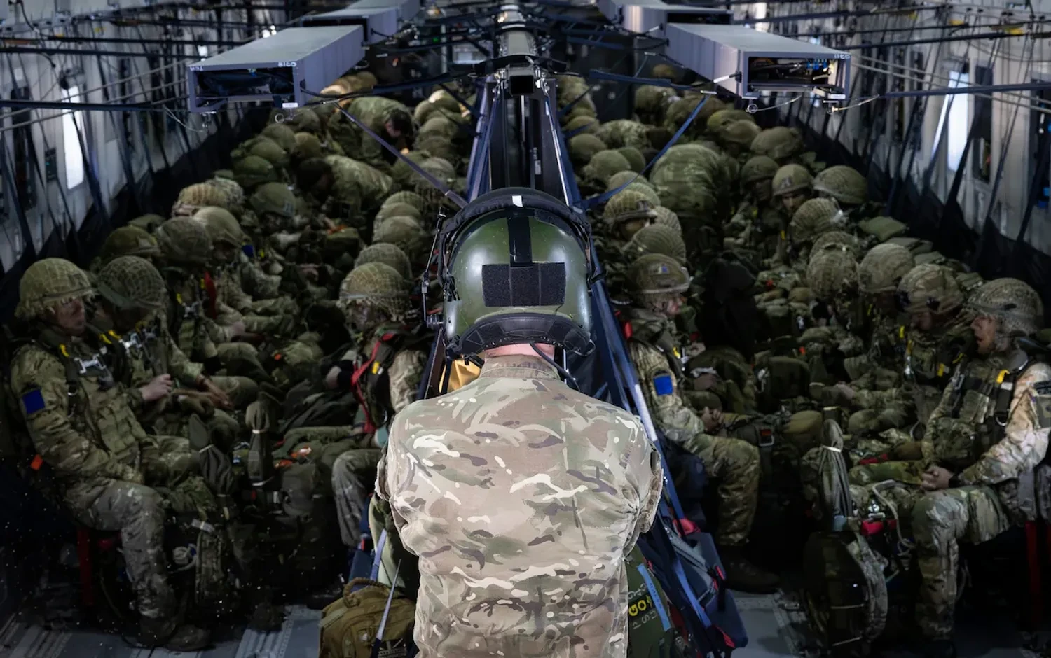 British and French paratroopers have completed preparations for a possible deployment of a peacekeeping mission in Ukraine