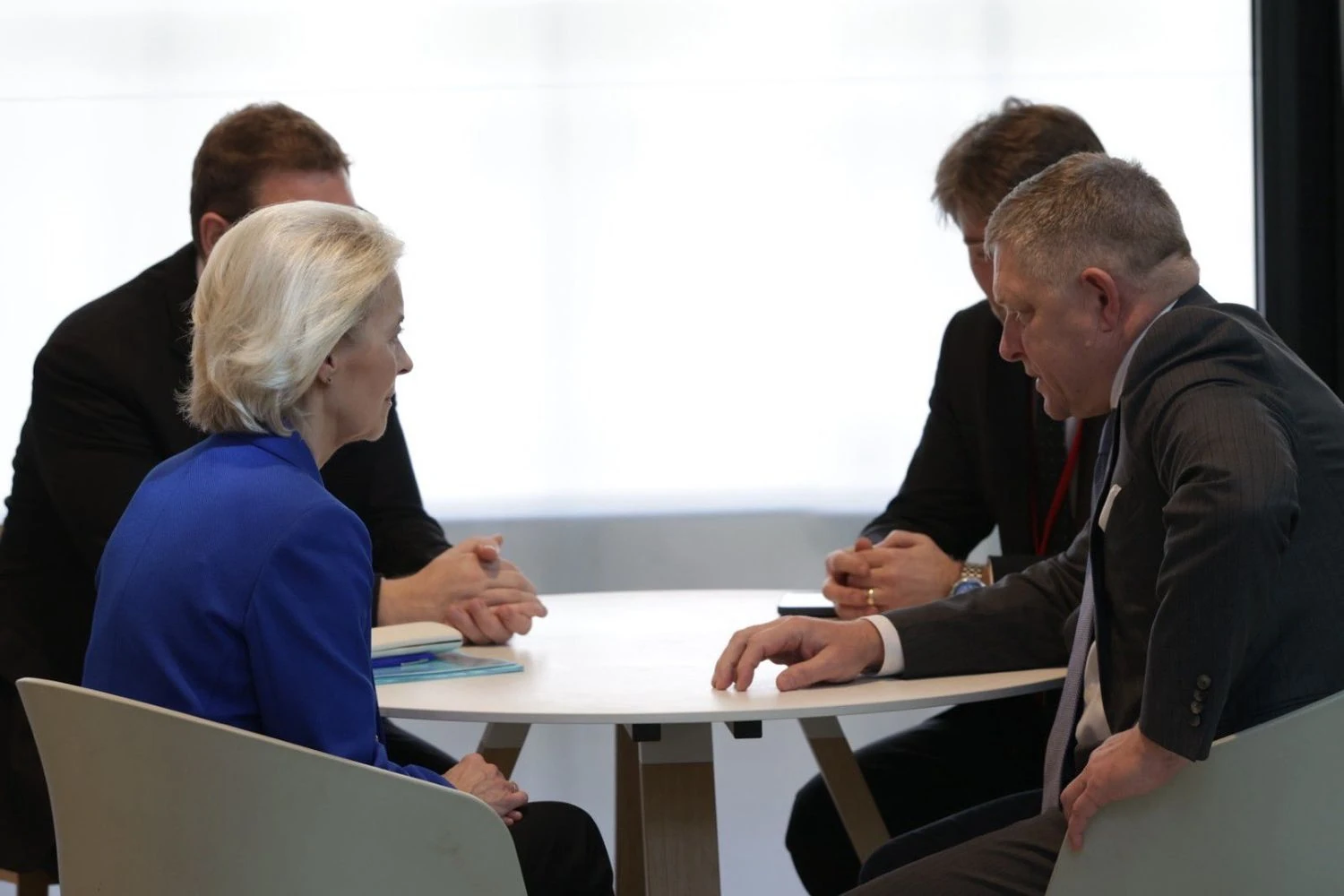 Von der Leyen discussed energy and EU funds for Slovakia with Fico