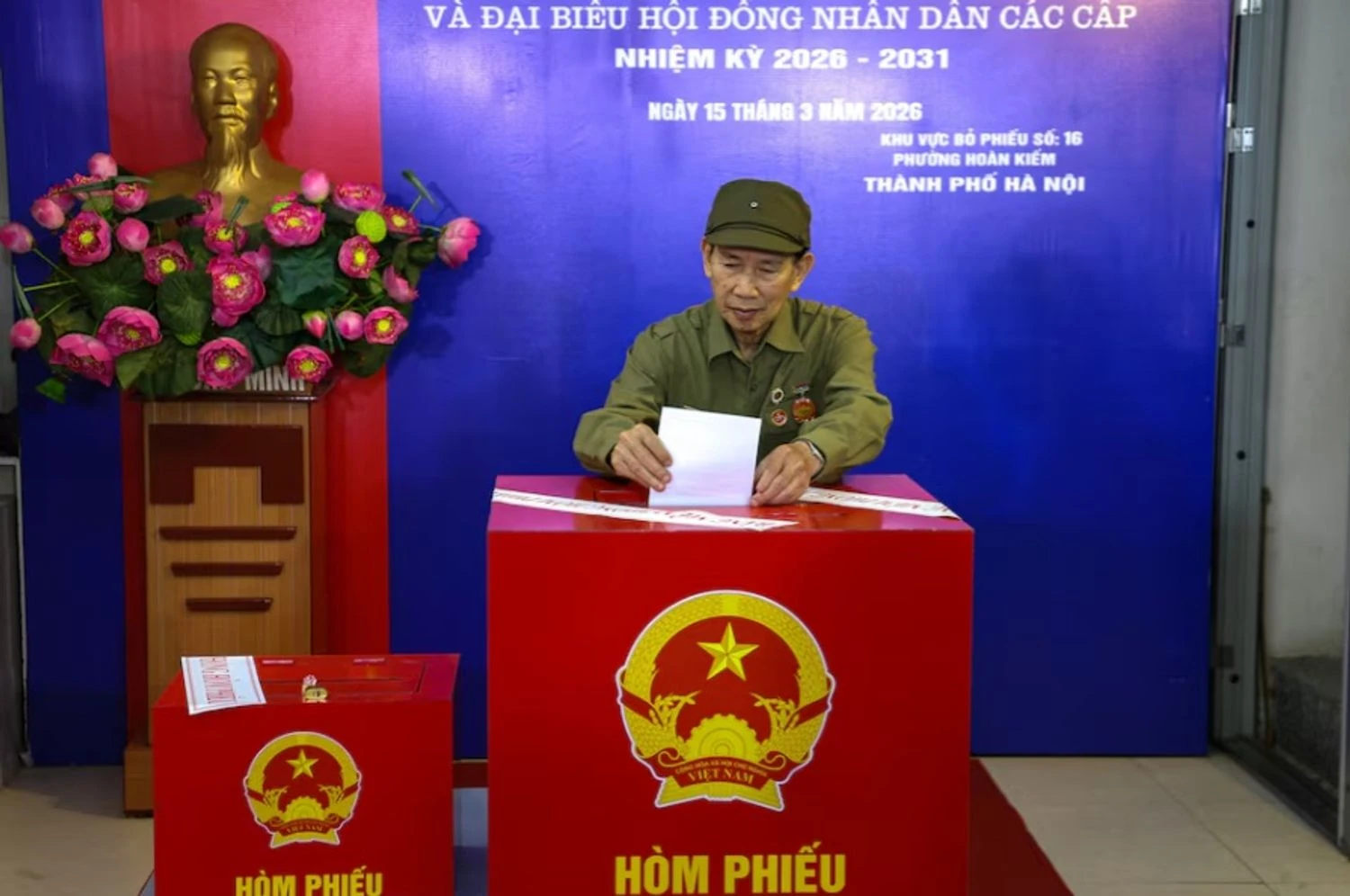 Vietnam holds parliamentary elections dominated by the Communist Party