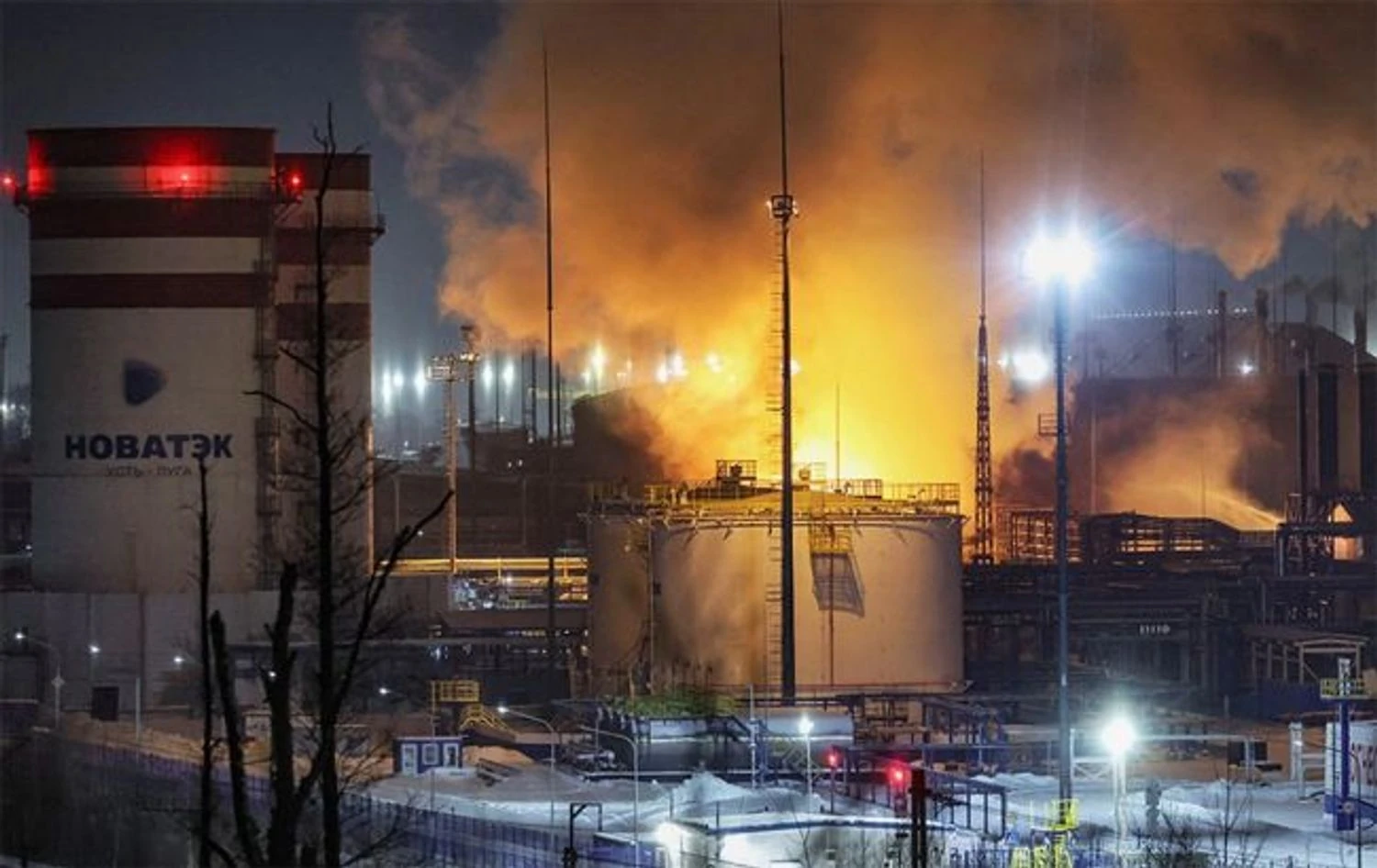 Fire Force Inflation Damaged Ust-Luga terminal may force Russian refineries to cut ...