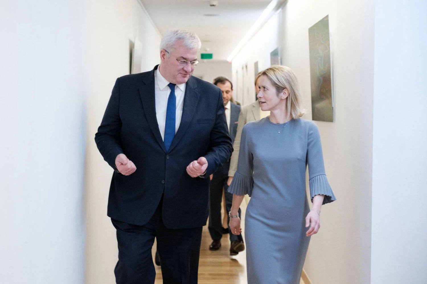 Sybiha announced a meeting of EU ministers in Kyiv on March 31. Kallas promises a clear signal of solidarity