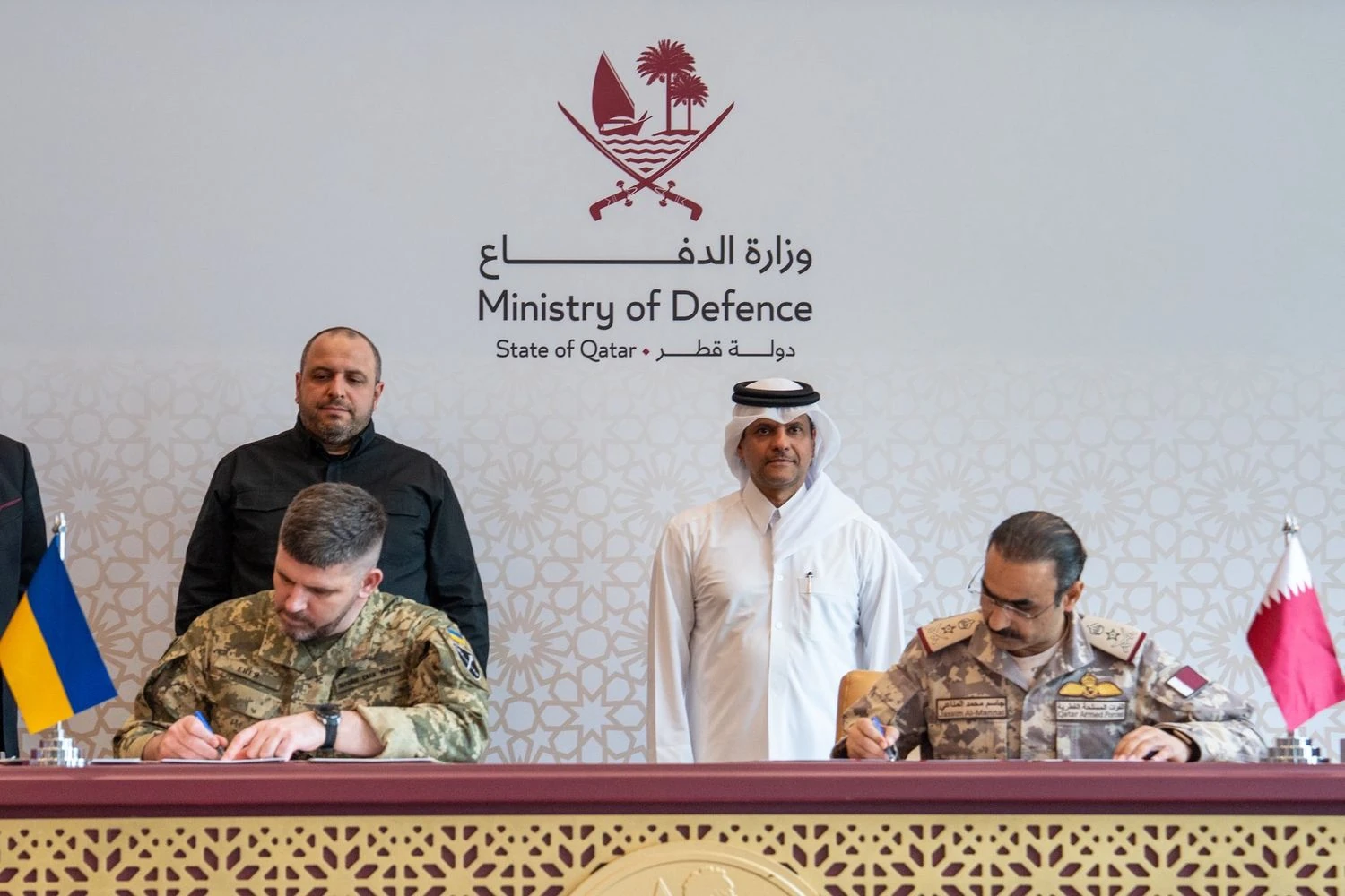 Ukraine and Qatar signed a defense cooperation agreement