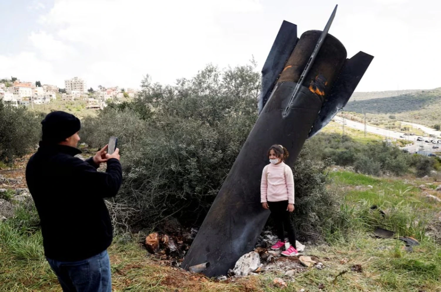 Huge fragments of Iranian missiles, some the size of a car, fall daily in Israel and the West Bank