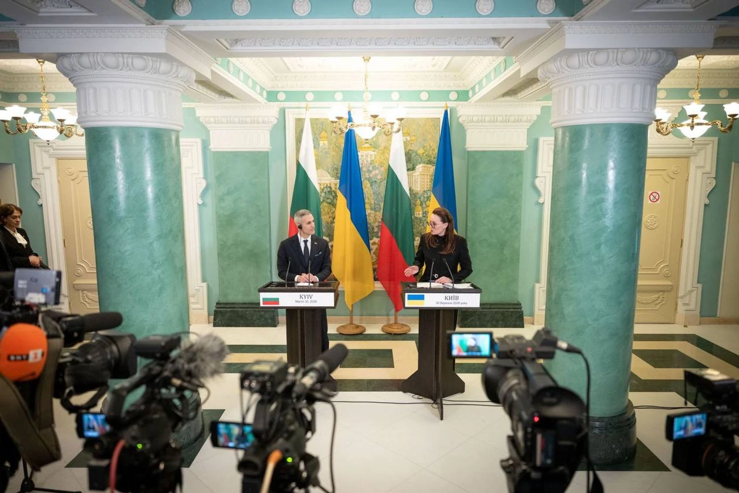Ukraine and Bulgaria discussed diesel supplies, as well as increasing gas supplies via the Trans-Balkan route