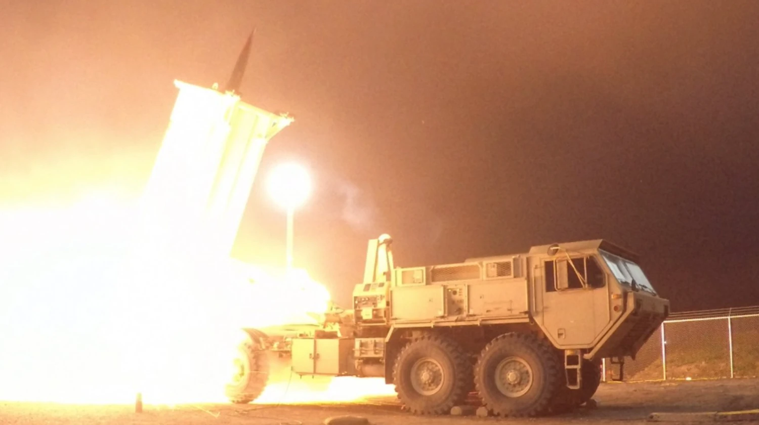 &nbsp; Launch of an anti-missile from the THAAD complex. Photo - U.S. DoW&nbsp;&nbsp;