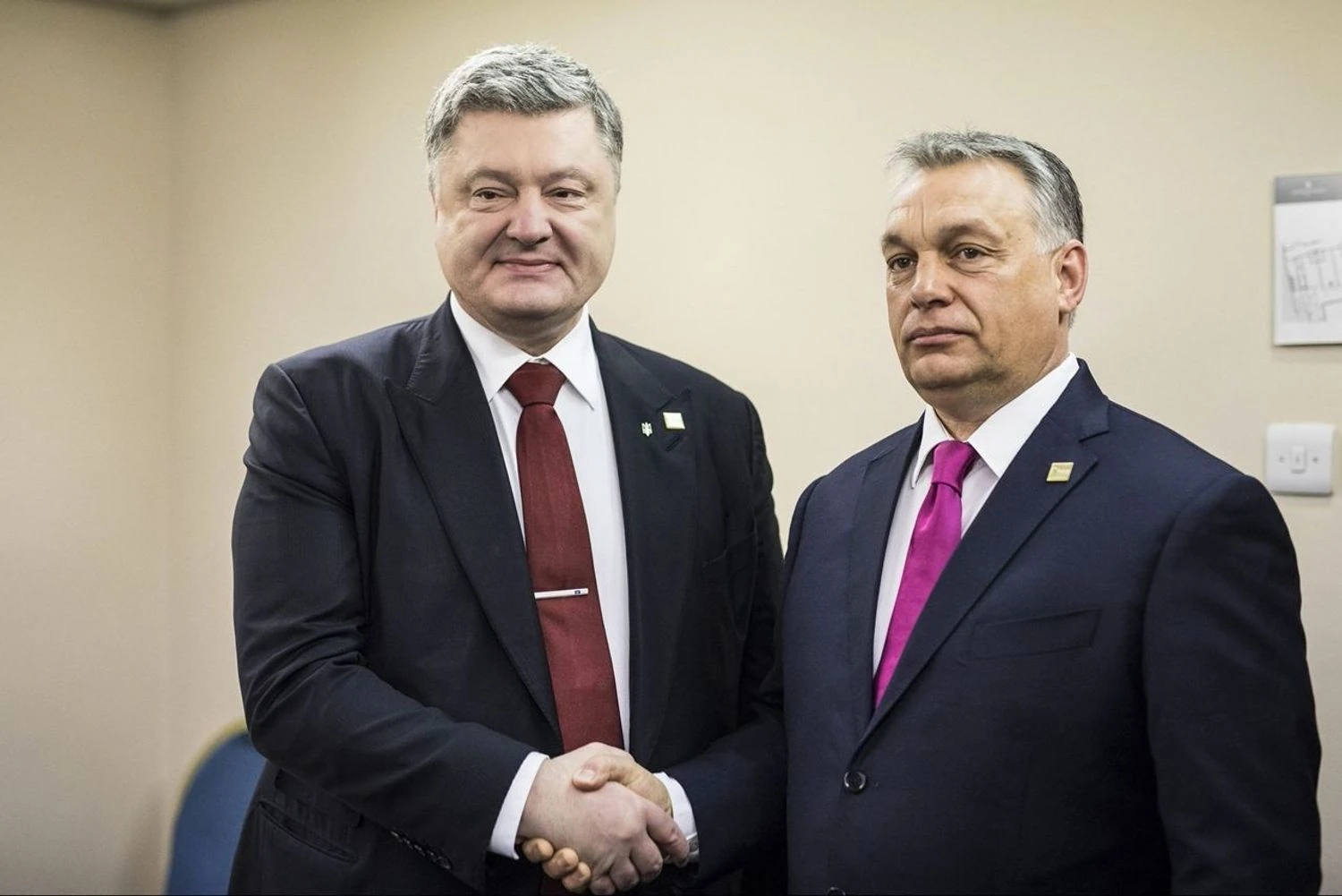 Poroshenko declared almost 53 million in payments from Orban's pro-Russian government and transferred another 15 million to Hungary
