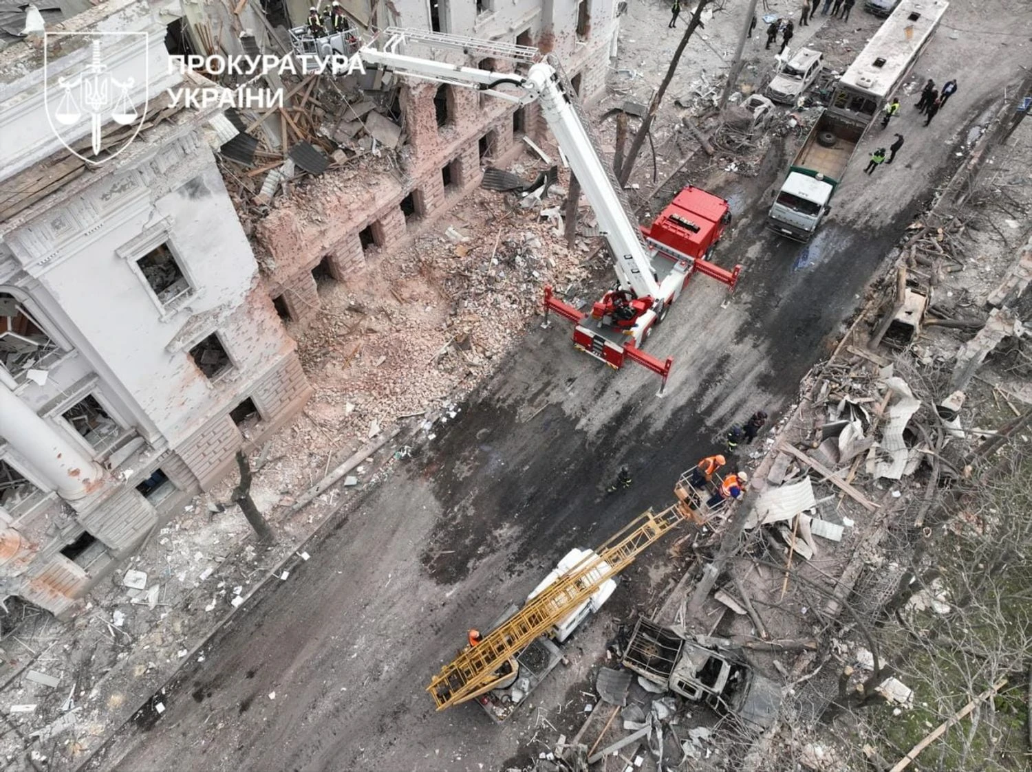 Prosecutor General: 8 Russian Armed Forces officers responsible for the bloody missile attack on Sumy identified