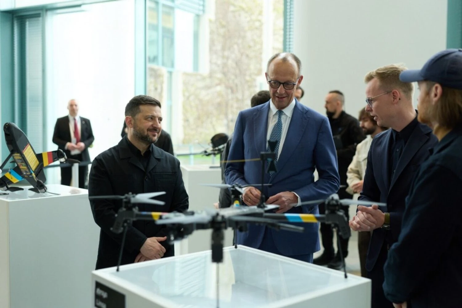 Germany and Ukraine to develop joint drone production - Merz