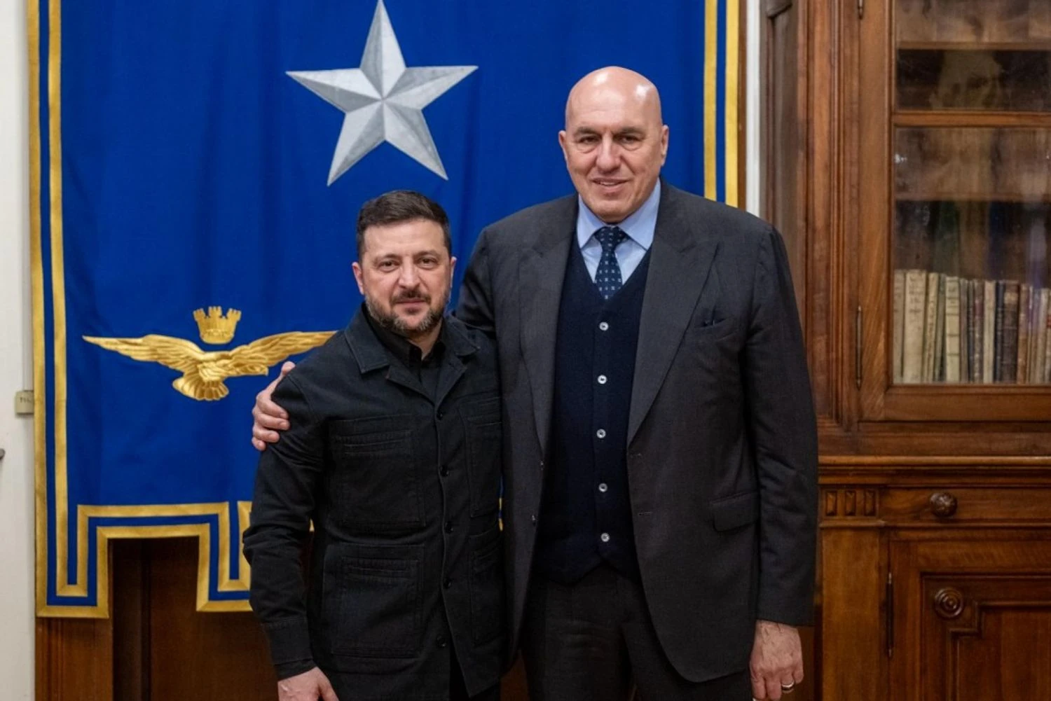 Zelenskyy and Italian Defense Minister agree on cooperation in air defense and drone production
