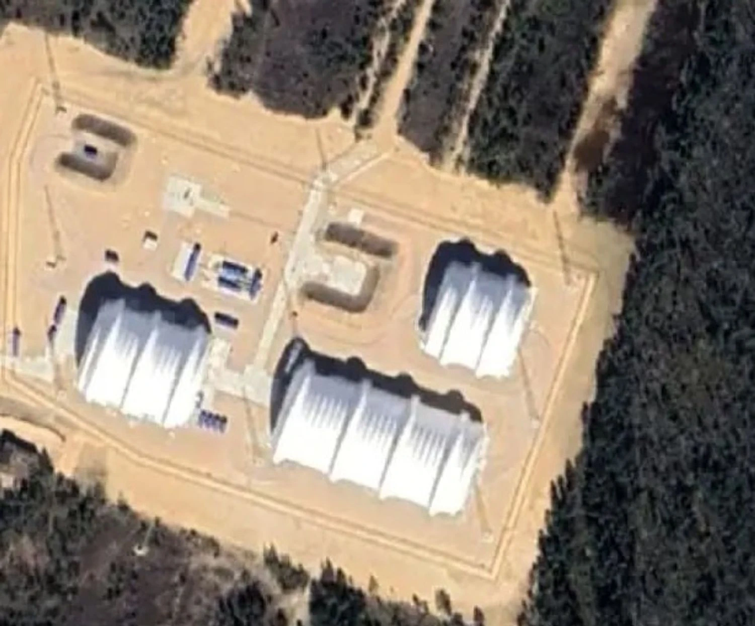 Russian military base recorded in Crimea near former nuclear storage site