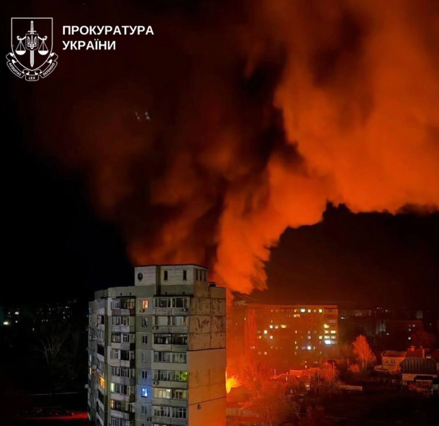 15 people injured in massive Russian drone attack on Sumy