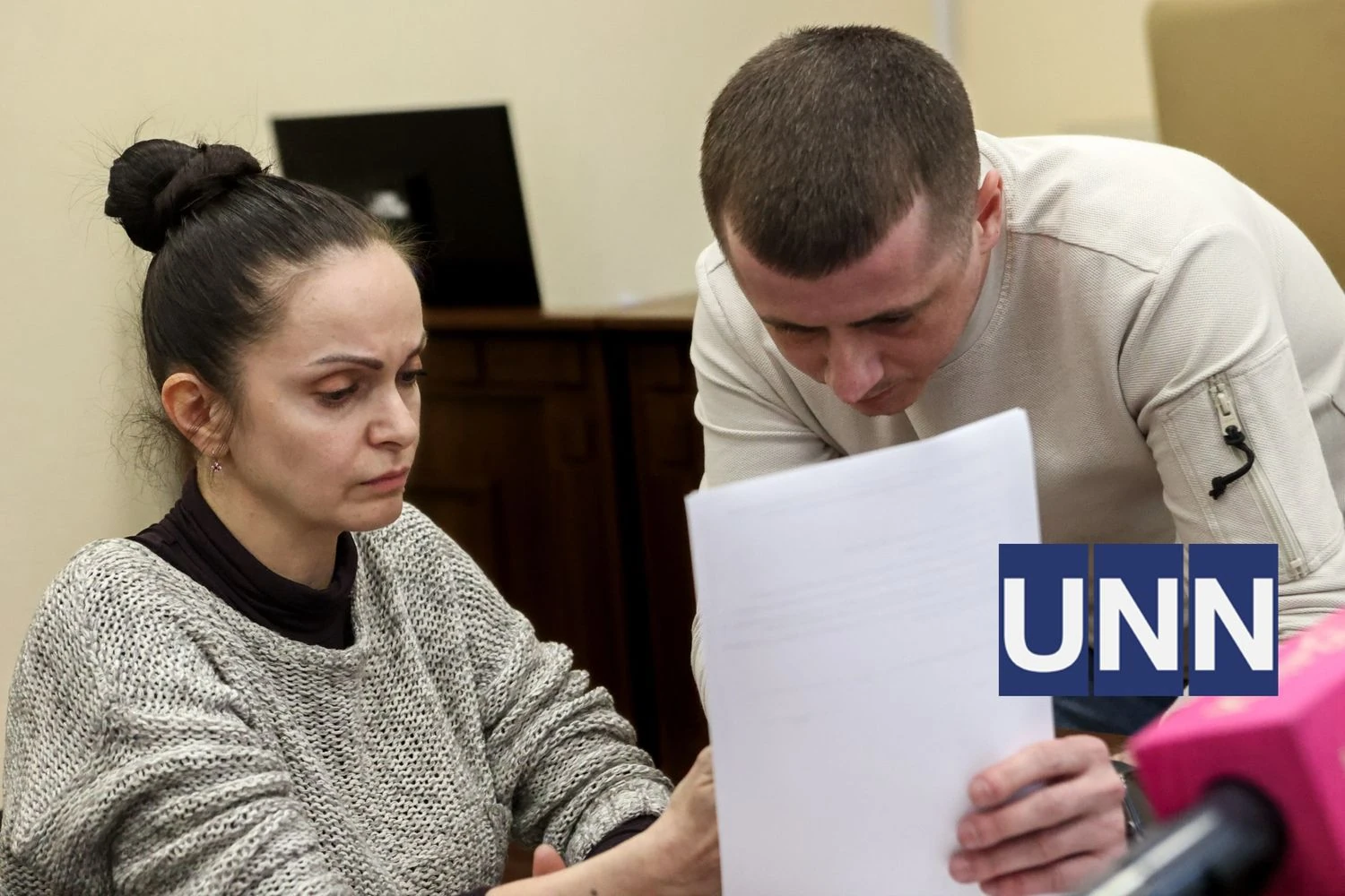 Court remanded patrol officer Dudina, who fled during the terrorist attack in Kyiv, into custody