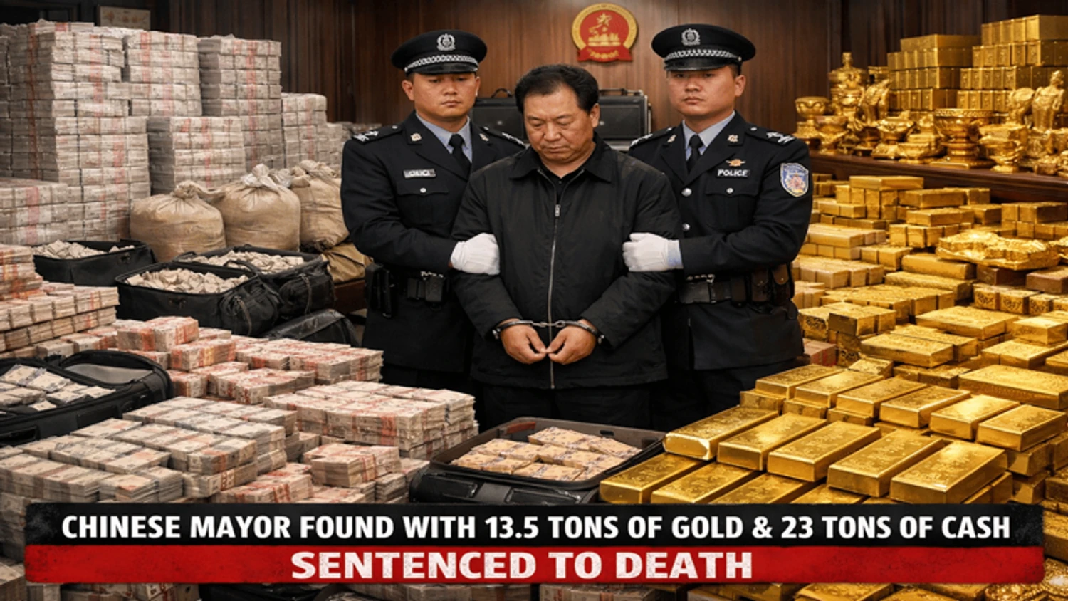 Chinese Haikou mayor sentenced to death for bribery and embezzlement