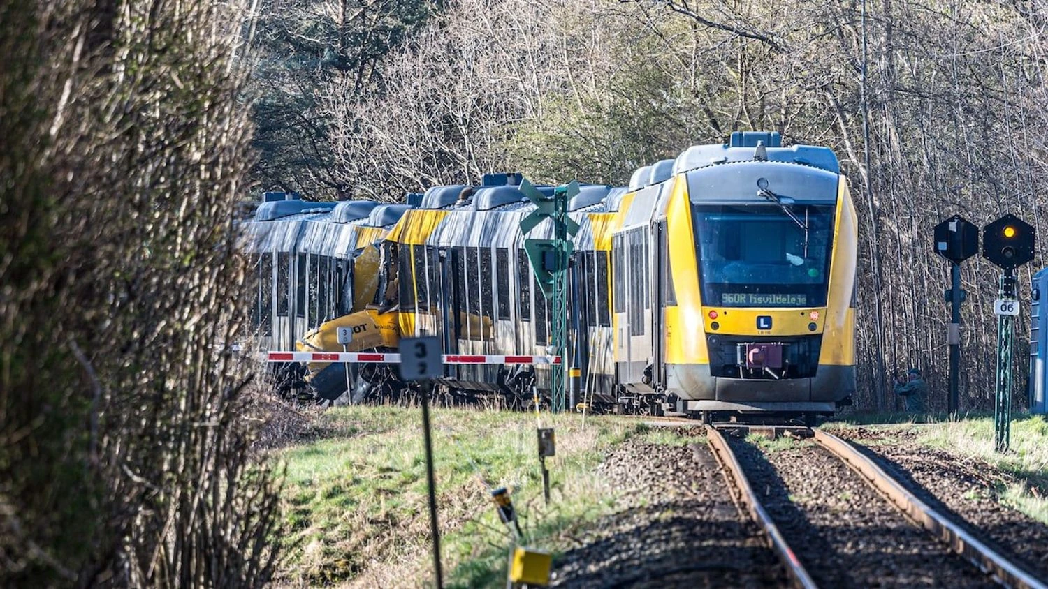 Train collision in Denmark - many injured, some seriously