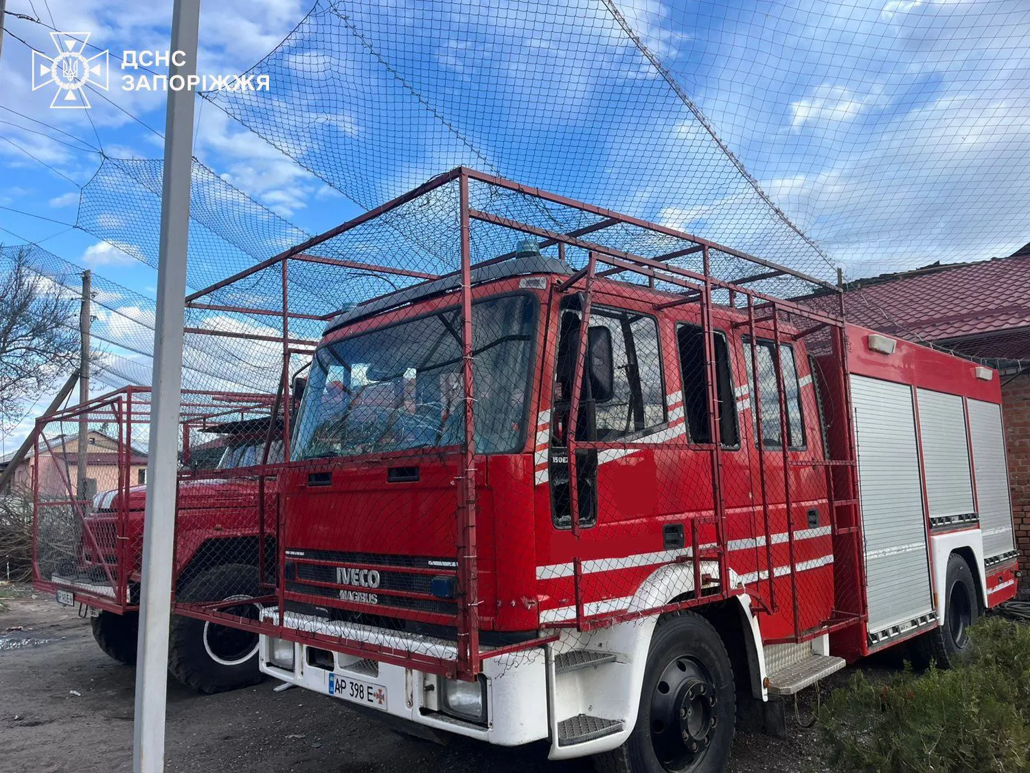 російські війська атакували рятувальників на Запоріжжі