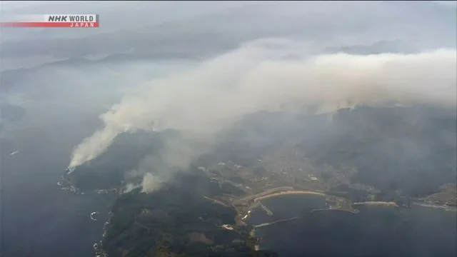 In Japan, a forest fire has engulfed 700 hectares - thousands of people evacuated