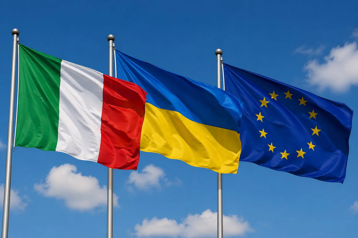 Embassy of Ukraine reports aggression against people with Ukrainian flags during the march on the occasion of Italy's Liberation Day