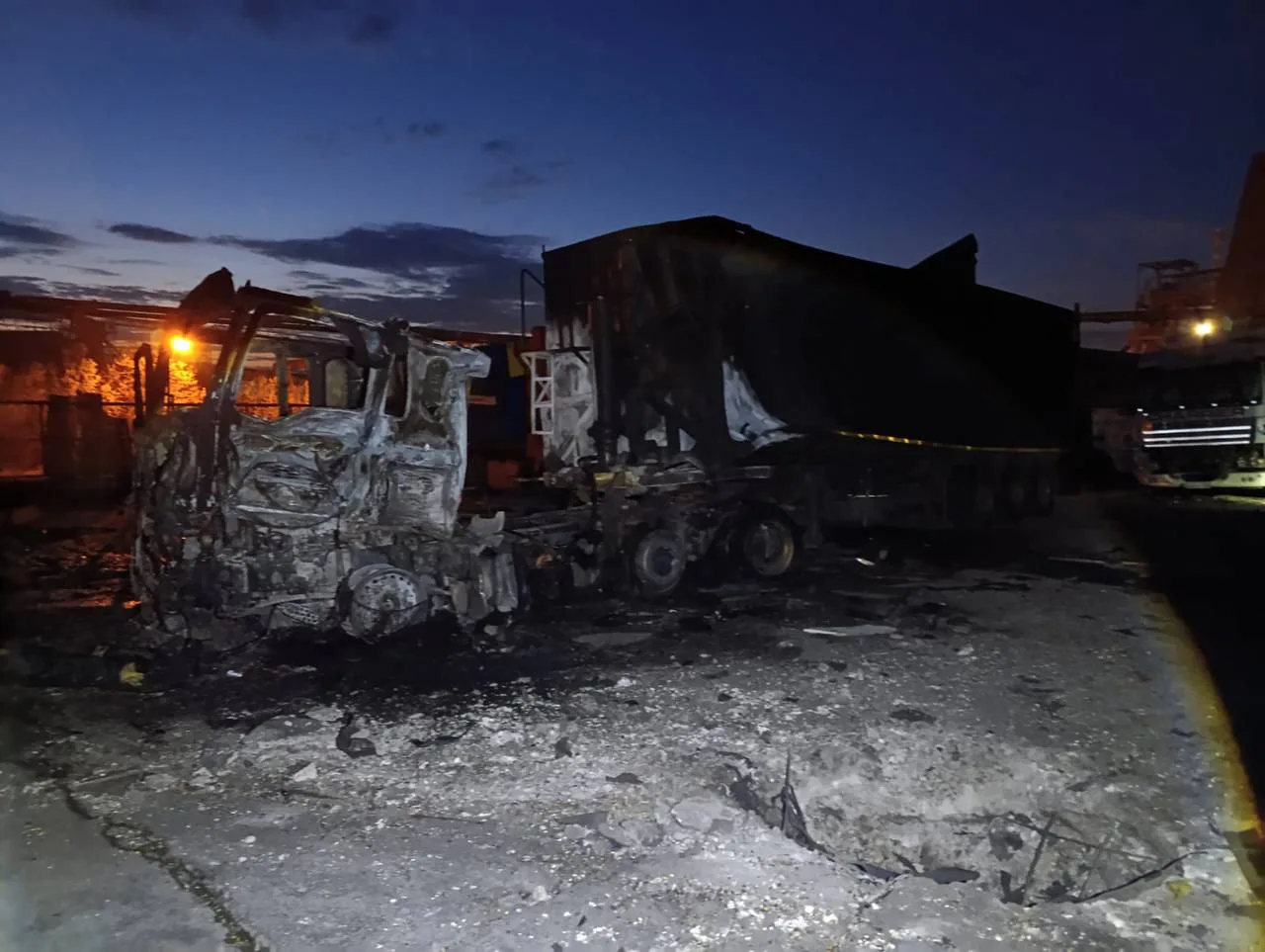 Russia attacked the port infrastructure of the Odesa region, damaging a civilian vessel flying the Palau flag