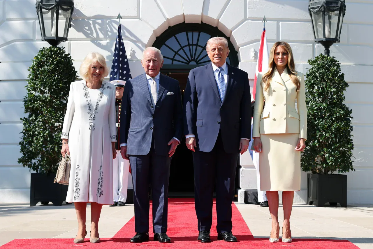 Трамп прийняв короля Чарльза і королеву Каміллу в Білому домі