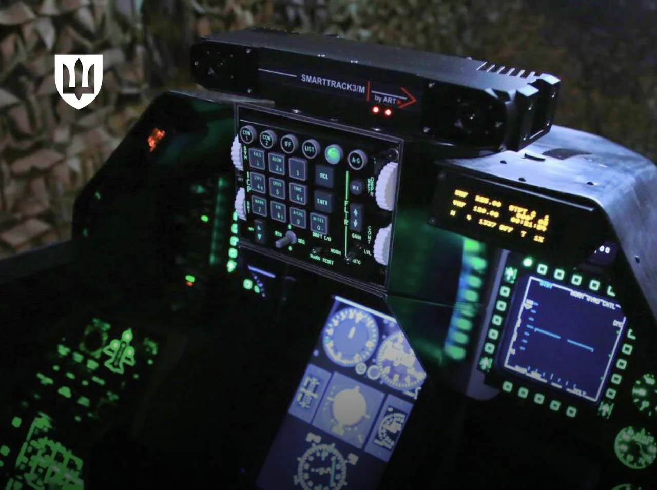 Ukraine received rare mobile simulators for F-16 fighter jets