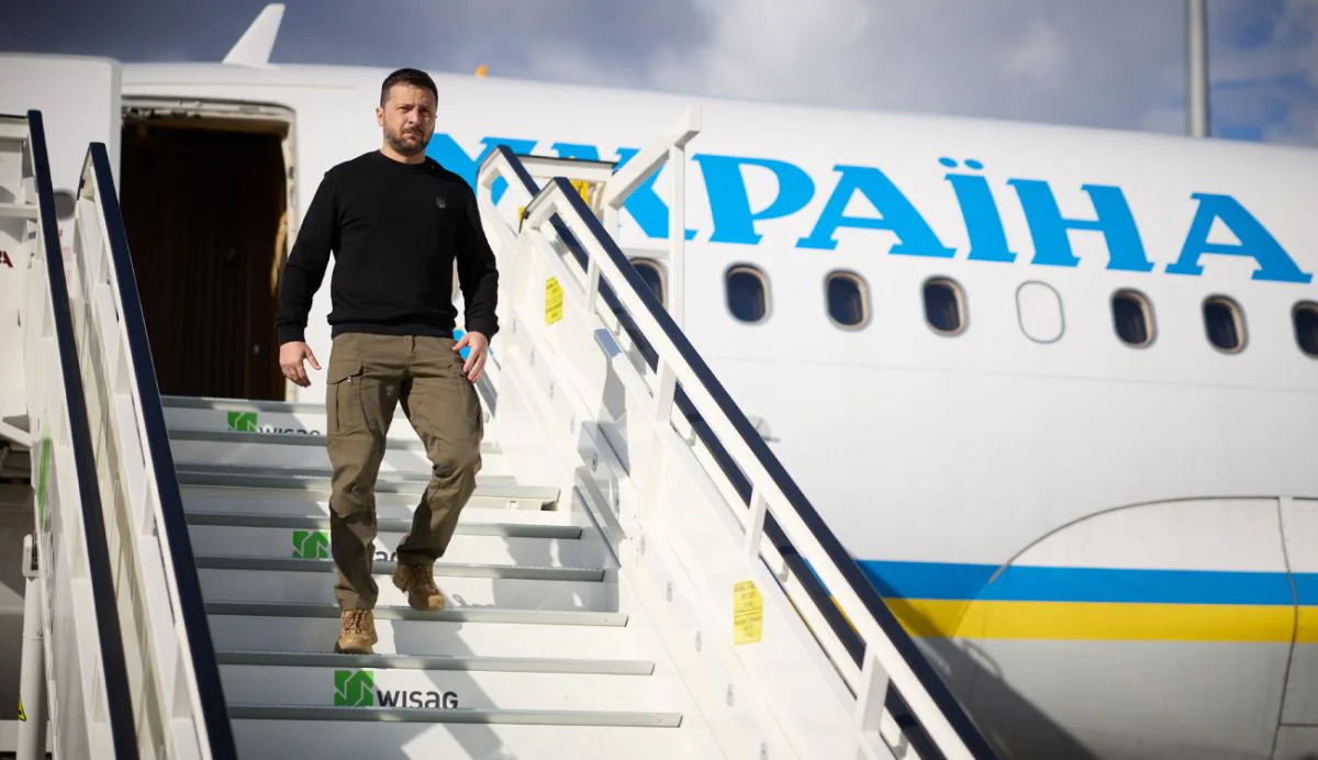 Zelenskyy arrived in Armenia
