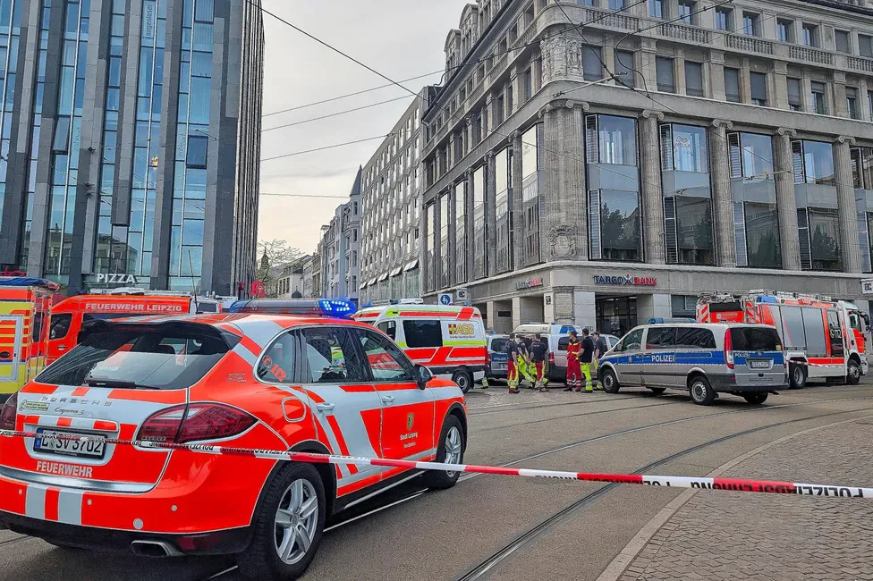 У Лейпцигу авто в’їхало у натовп людей у пішохідній зоні, є загиблі та поранені