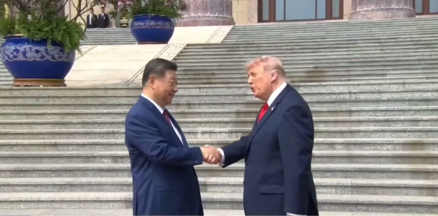 Трамп у Пекіні зустрівся з Сі Цзіньпіном