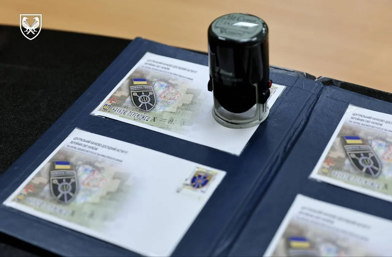 В Україні з'явилась унікальна марка на честь науковців ЗСУ