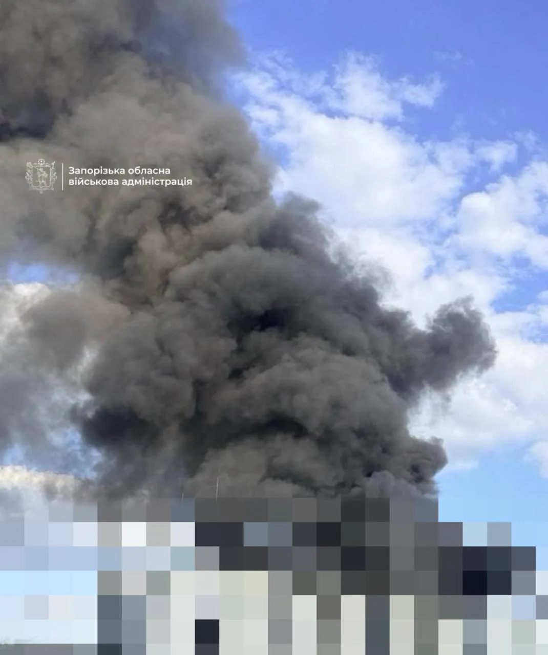 Окупанти атакували Запоріжжя, є руйнування та поранені - ОВА