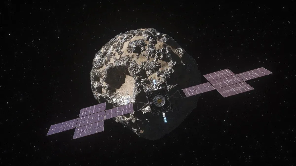 Космічний апарат NASA "Психея" пролетів біля Марса на шляху до металевого астероїда