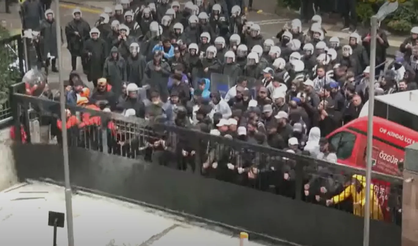 Turkish police stormed opposition headquarters after the removal of its leadership