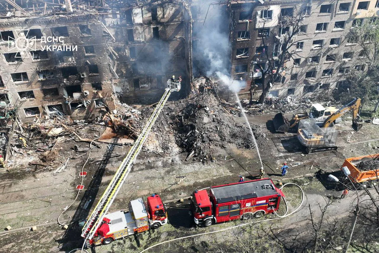 Zelenskyy reveals the scale of destruction in Kyiv following Russia's massive attack