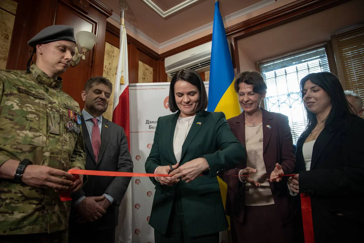 Representation of Democratic Belarus opened in Kyiv – Tsikhanouskaya