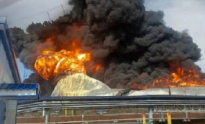 SOF drones hit a key node of the Surgut-Polotsk oil pipeline and an oil depot near the border with Ukraine