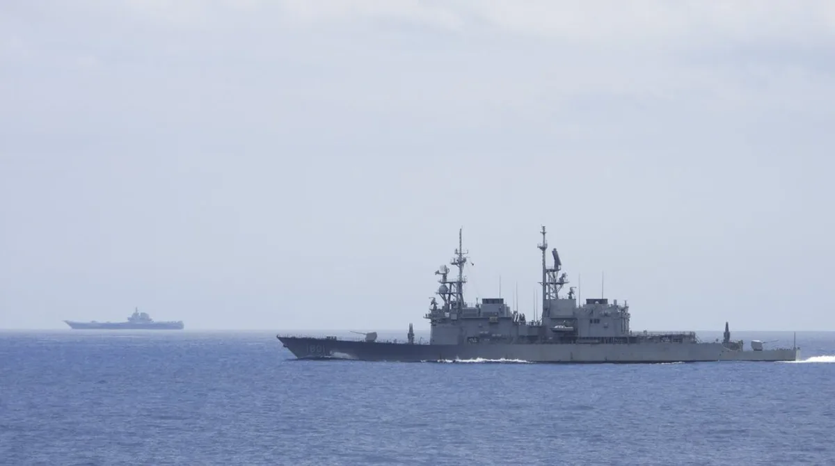 China deployed patrol ships east of Taiwan following talks between Tokyo and Manila